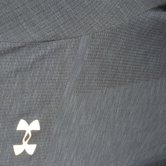 Under Armour Men's 1/2 Zip Lightweight Fitted Pullover Navy Blue Size XXL - Picture 6 of 11